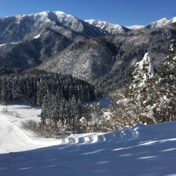 ハチ高原スキー場　大雪一過
