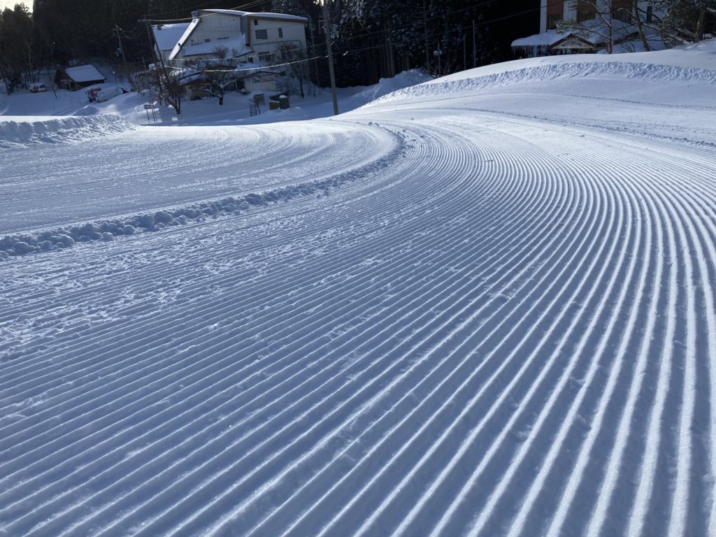 2021年　ハチ高原　正月　スキー場　やまなみ